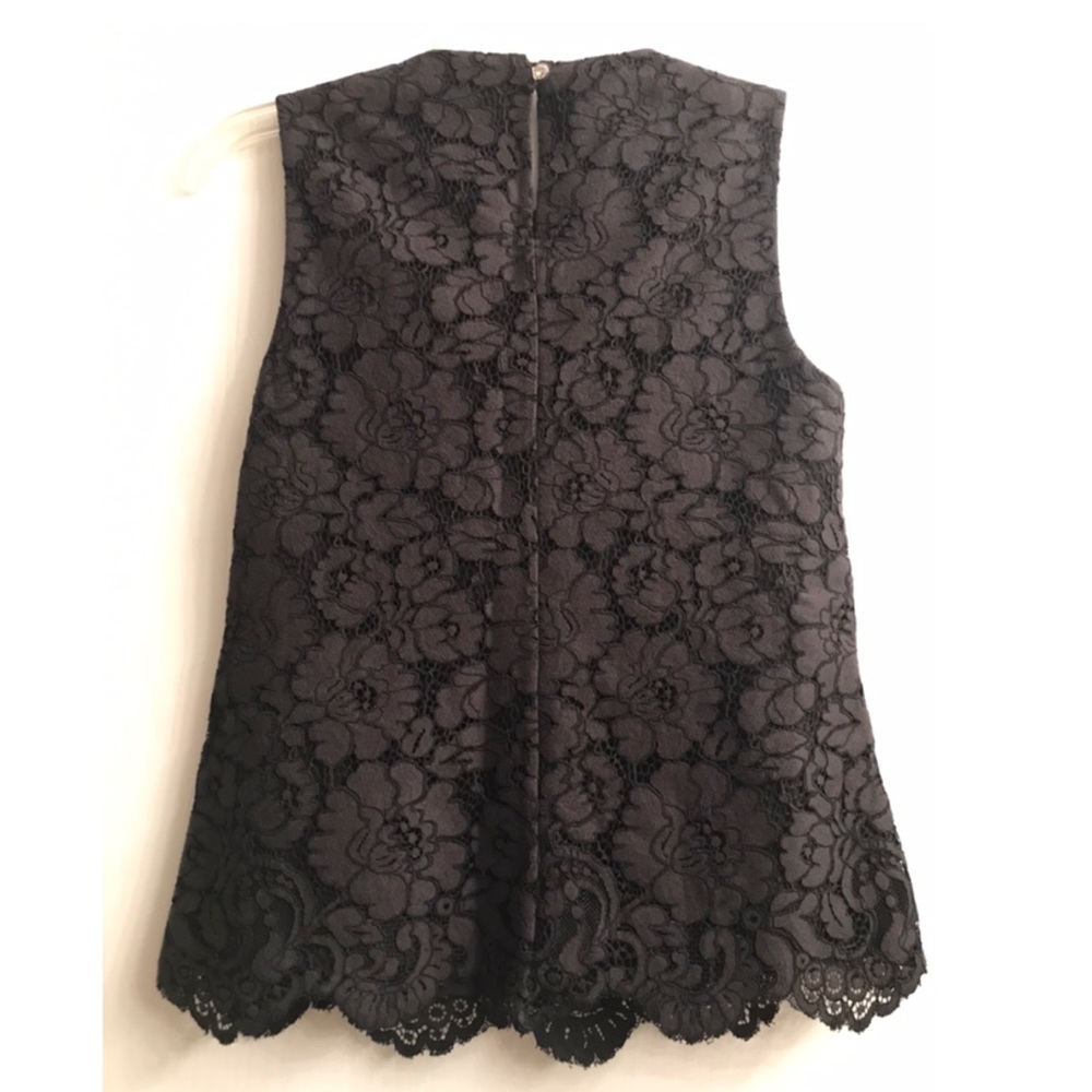 NWT Ted Baker London beautiful black lace tank top - Picture 3 of 9